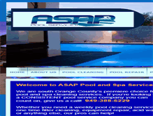 Tablet Screenshot of poolserviceasap.com